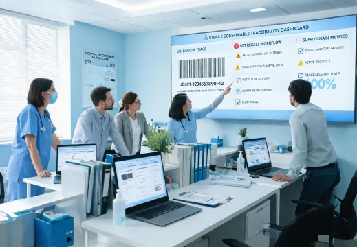 Infection control supply traceability review